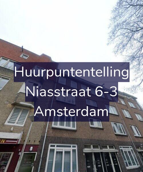 Foto gevel Huurpuntentelling voor Niasstraat 6-3, Amsterdam