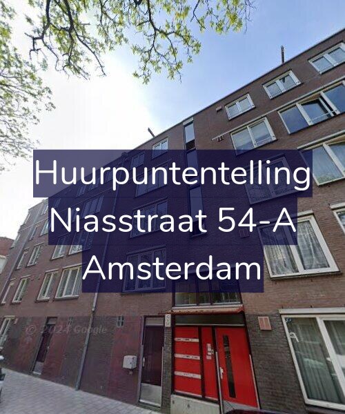 Foto gevel Huurpuntentelling voor Niasstraat 54-A, Amsterdam