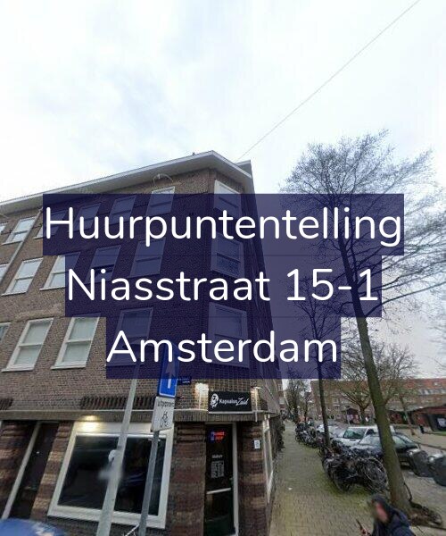 Foto gevel Huurpuntentelling voor Niasstraat 15-1, Amsterdam