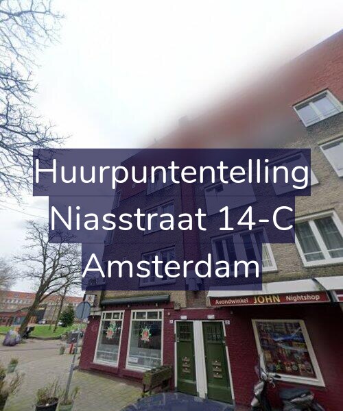 Foto gevel Huurpuntentelling voor Niasstraat 14-C, Amsterdam