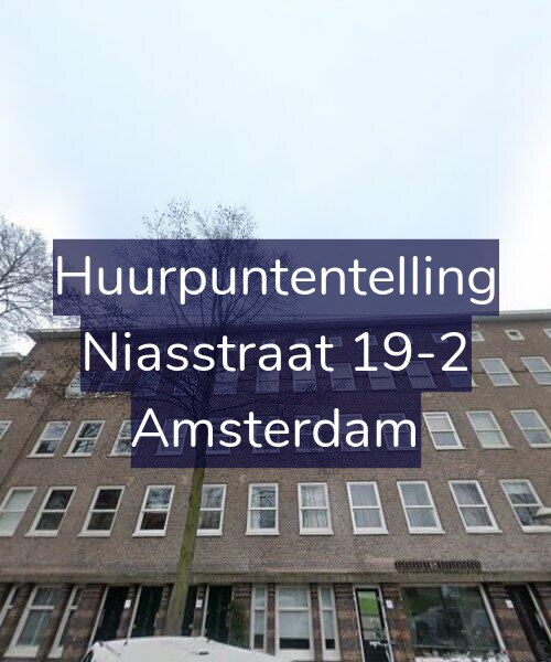 Foto gevel Huurpuntentelling voor Niasstraat 19-2, Amsterdam