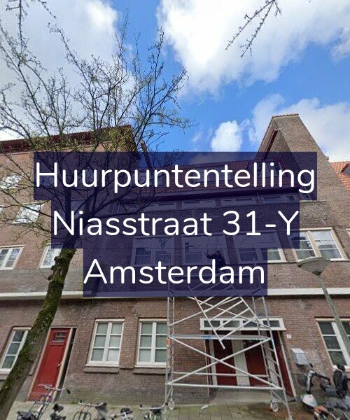 Foto gevel Huurpuntentelling voor Niasstraat 31-Y, Amsterdam