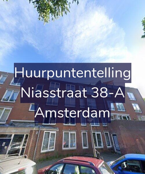 Foto gevel Huurpuntentelling voor Niasstraat 38-A, Amsterdam