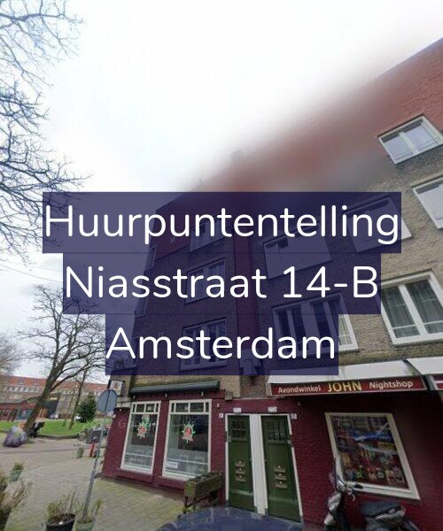 Foto gevel Huurpuntentelling voor Niasstraat 14-B, Amsterdam