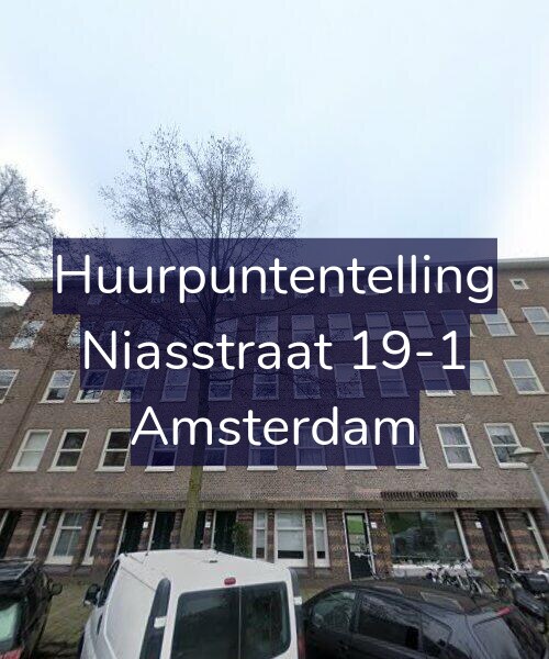 Foto gevel Huurpuntentelling voor Niasstraat 19-1, Amsterdam