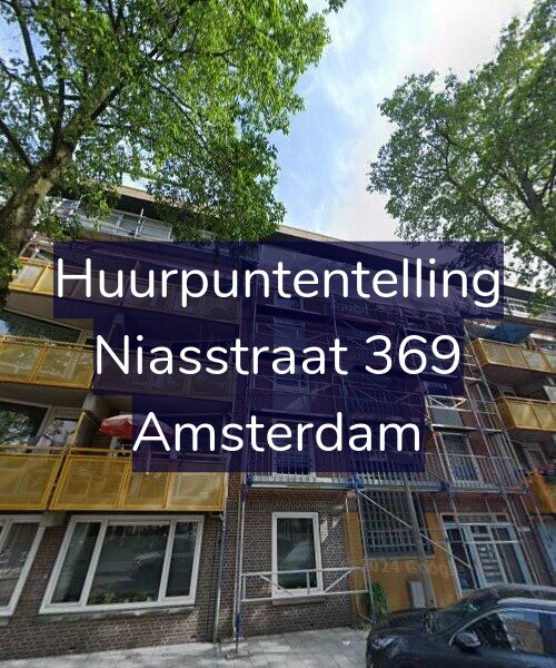 Foto gevel Huurpuntentelling voor Niasstraat 369, Amsterdam
