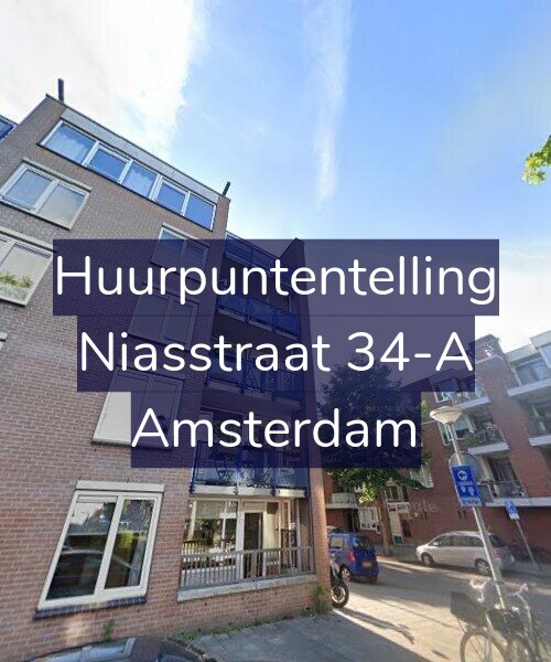 Foto gevel Huurpuntentelling voor Niasstraat 34-A, Amsterdam