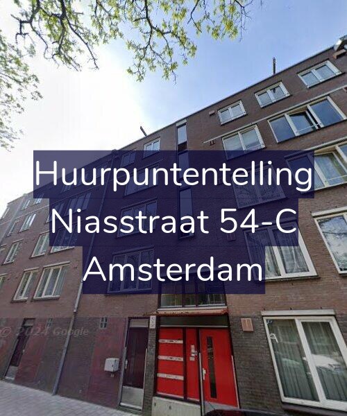 Foto gevel Huurpuntentelling voor Niasstraat 54-C, Amsterdam