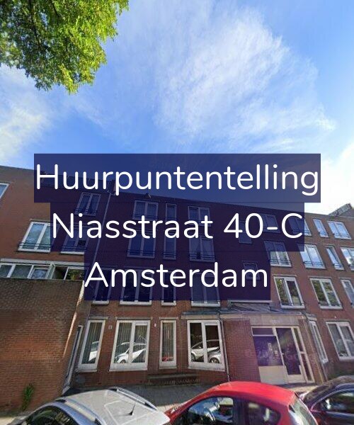 Foto gevel Huurpuntentelling voor Niasstraat 40-C, Amsterdam