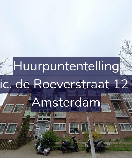 Foto gevel Huurpuntentelling voor Nic. de Roeverstraat 12-1, Amsterdam