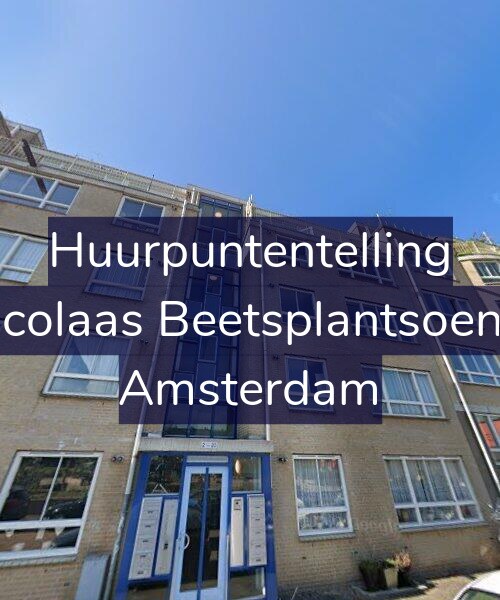 Foto gevel Huurpuntentelling voor Nicolaas Beetsplantsoen 2, Amsterdam
