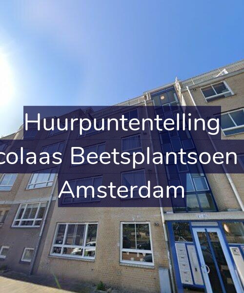 Foto gevel Huurpuntentelling voor Nicolaas Beetsplantsoen 14, Amsterdam