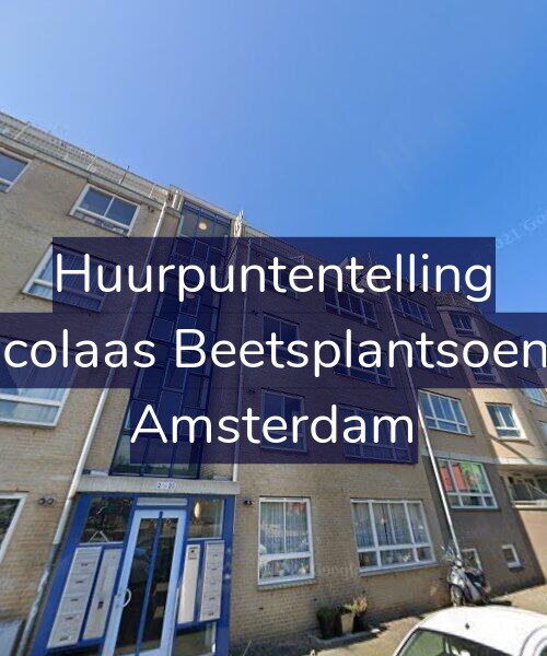 Foto gevel Huurpuntentelling voor Nicolaas Beetsplantsoen 6, Amsterdam