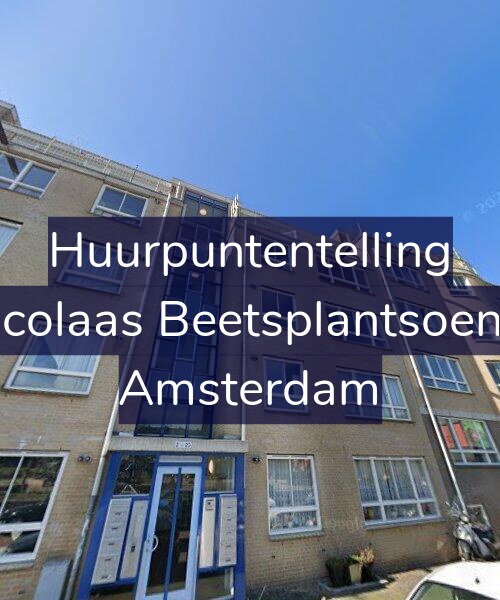Foto gevel Huurpuntentelling voor Nicolaas Beetsplantsoen 8, Amsterdam