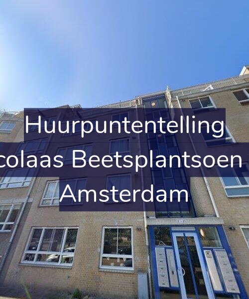 Foto gevel Huurpuntentelling voor Nicolaas Beetsplantsoen 12, Amsterdam