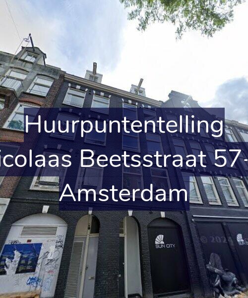 Foto gevel Huurpuntentelling voor Nicolaas Beetsstraat 57-C, Amsterdam