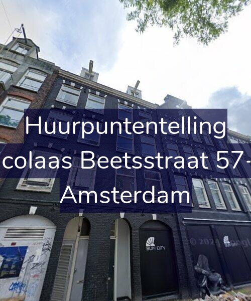 Foto gevel Huurpuntentelling voor Nicolaas Beetsstraat 57-A, Amsterdam