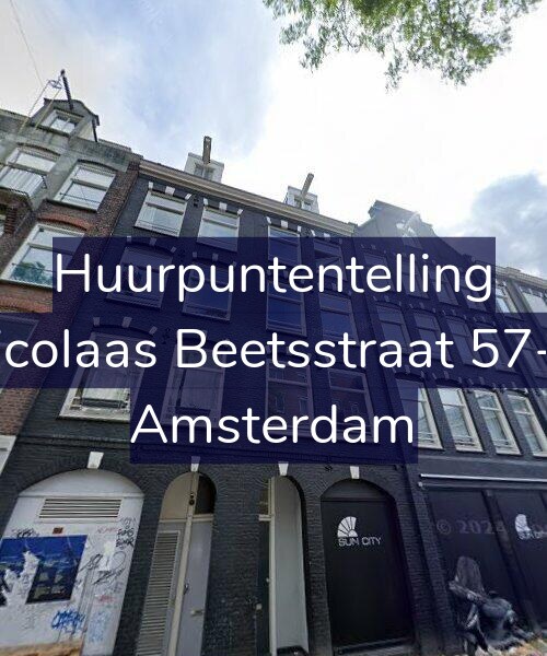 Foto gevel Huurpuntentelling voor Nicolaas Beetsstraat 57-D, Amsterdam