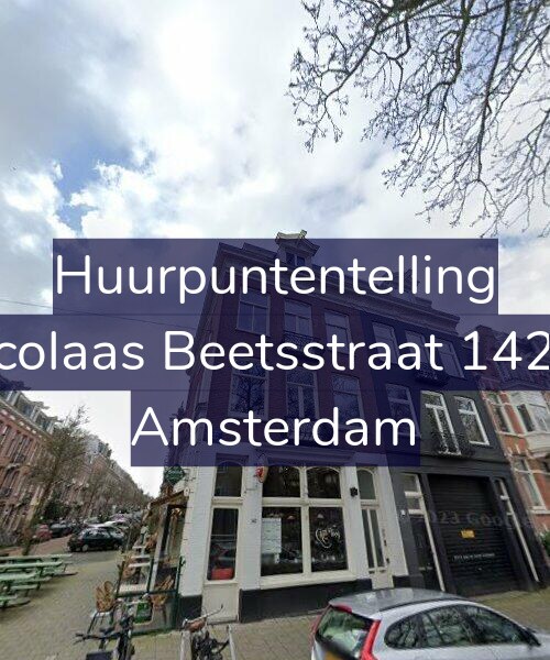 Foto gevel Huurpuntentelling voor Nicolaas Beetsstraat 142-3, Amsterdam