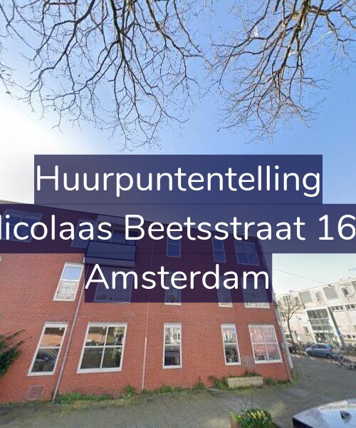 Foto gevel Huurpuntentelling voor Nicolaas Beetsstraat 169, Amsterdam