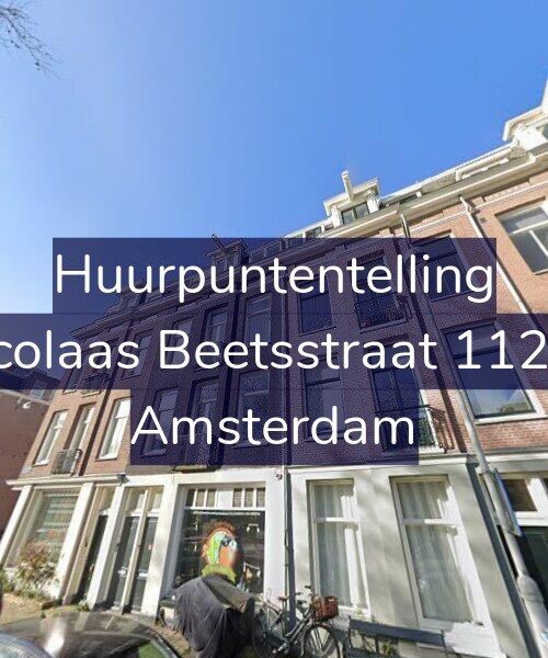 Foto gevel Huurpuntentelling voor Nicolaas Beetsstraat 112-H, Amsterdam
