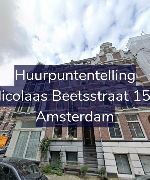 Foto gevel Huurpuntentelling voor Nicolaas Beetsstraat 154, Amsterdam