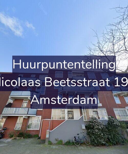 Foto gevel Huurpuntentelling voor Nicolaas Beetsstraat 193, Amsterdam