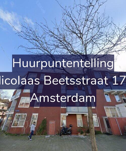 Foto gevel Huurpuntentelling voor Nicolaas Beetsstraat 179, Amsterdam