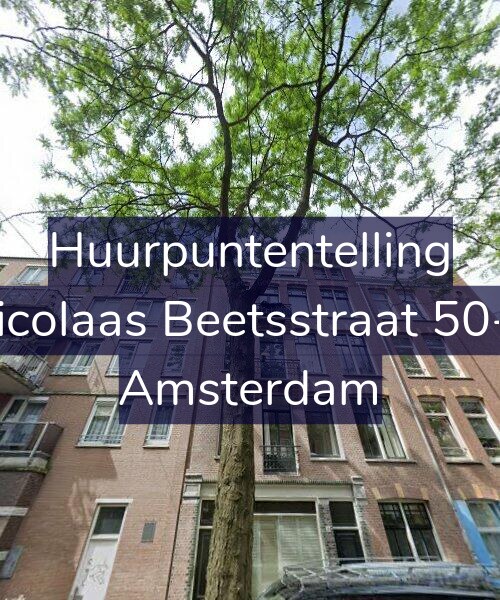 Foto gevel Huurpuntentelling voor Nicolaas Beetsstraat 50-2, Amsterdam