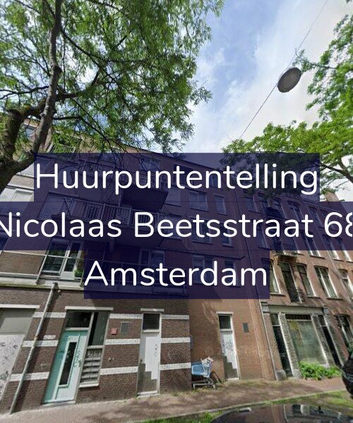Foto gevel Huurpuntentelling voor Nicolaas Beetsstraat 68, Amsterdam
