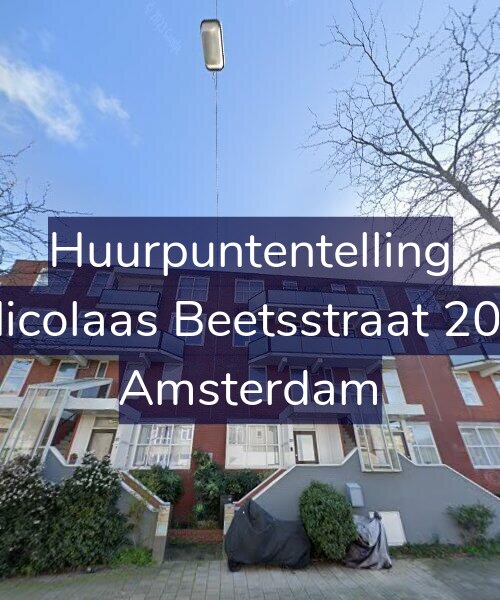 Foto gevel Huurpuntentelling voor Nicolaas Beetsstraat 207, Amsterdam
