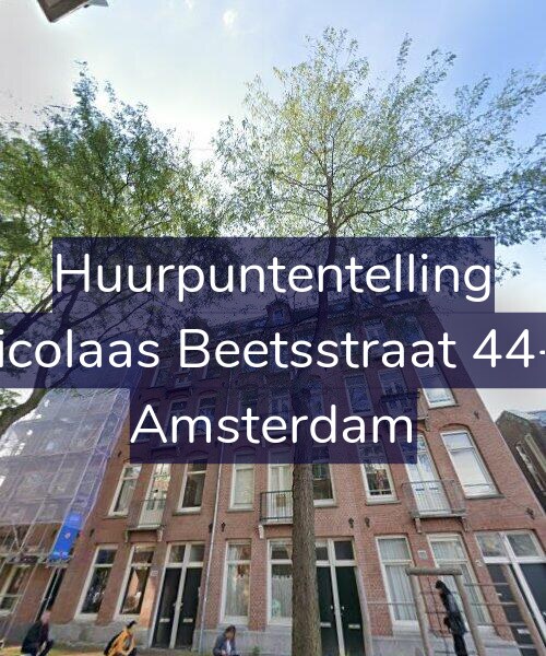 Foto gevel Huurpuntentelling voor Nicolaas Beetsstraat 44-2, Amsterdam