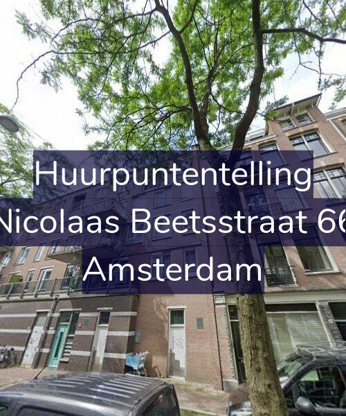 Foto gevel Huurpuntentelling voor Nicolaas Beetsstraat 66, Amsterdam