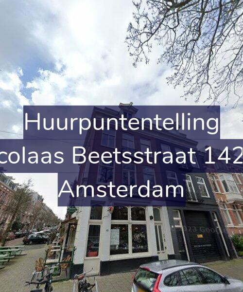 Foto gevel Huurpuntentelling voor Nicolaas Beetsstraat 142-2, Amsterdam