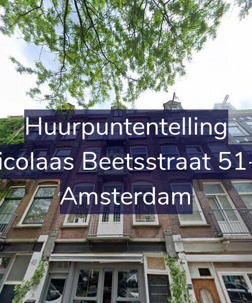 Foto gevel Huurpuntentelling voor Nicolaas Beetsstraat 51-2, Amsterdam