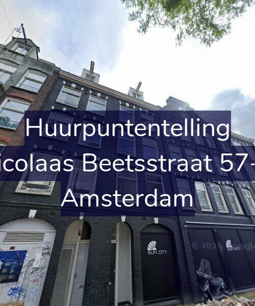 Foto gevel Huurpuntentelling voor Nicolaas Beetsstraat 57-B, Amsterdam