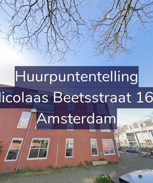 Foto gevel Huurpuntentelling voor Nicolaas Beetsstraat 165, Amsterdam