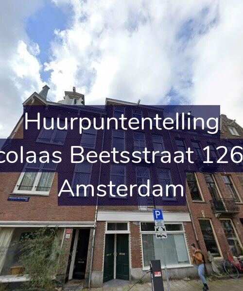 Foto gevel Huurpuntentelling voor Nicolaas Beetsstraat 126-H, Amsterdam