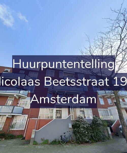 Foto gevel Huurpuntentelling voor Nicolaas Beetsstraat 197, Amsterdam