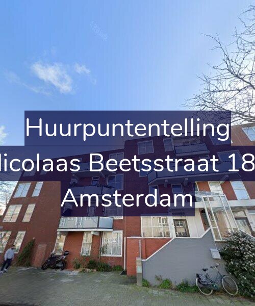 Foto gevel Huurpuntentelling voor Nicolaas Beetsstraat 185, Amsterdam