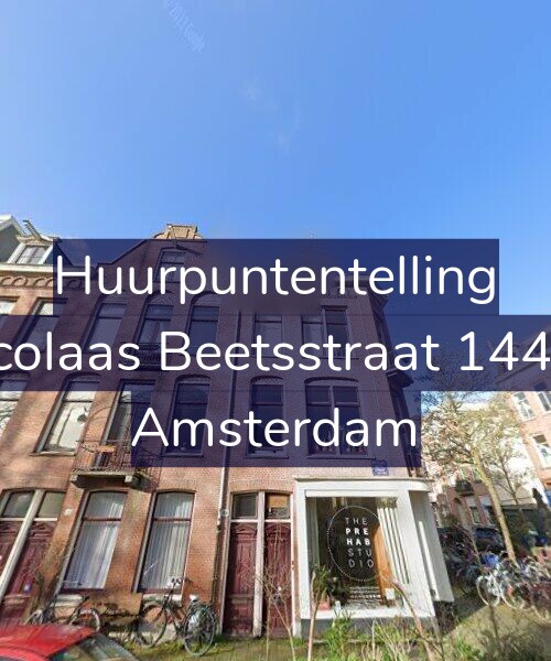 Foto gevel Huurpuntentelling voor Nicolaas Beetsstraat 144-H, Amsterdam