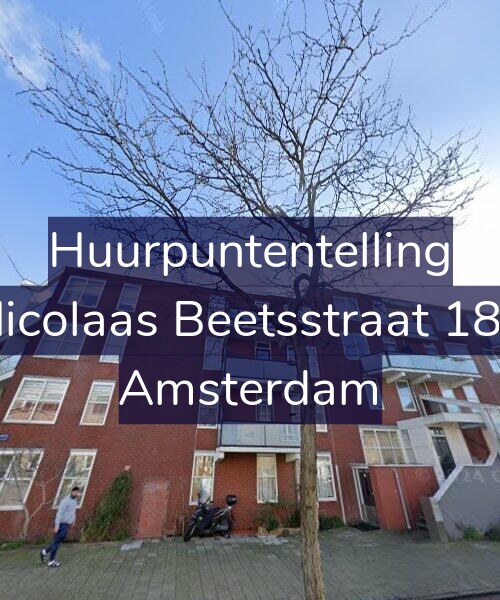 Foto gevel Huurpuntentelling voor Nicolaas Beetsstraat 183, Amsterdam