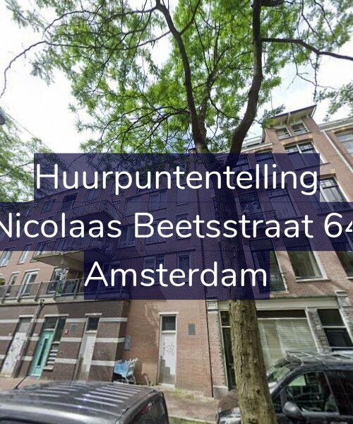 Foto gevel Huurpuntentelling voor Nicolaas Beetsstraat 64, Amsterdam