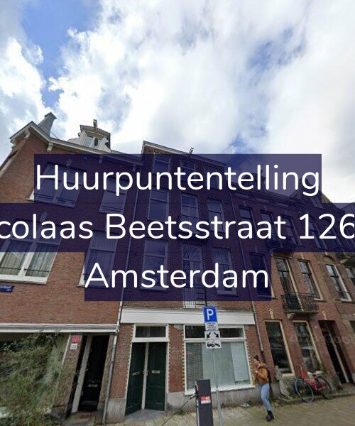Foto gevel Huurpuntentelling voor Nicolaas Beetsstraat 126-3, Amsterdam