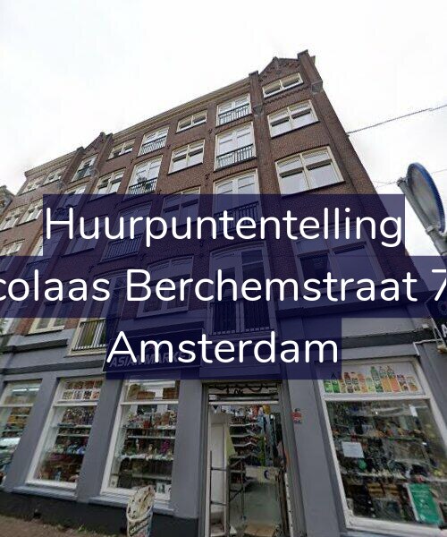 Foto gevel Huurpuntentelling voor Nicolaas Berchemstraat 7-R, Amsterdam