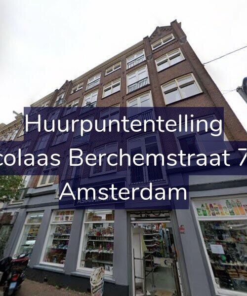 Foto gevel Huurpuntentelling voor Nicolaas Berchemstraat 7-N, Amsterdam