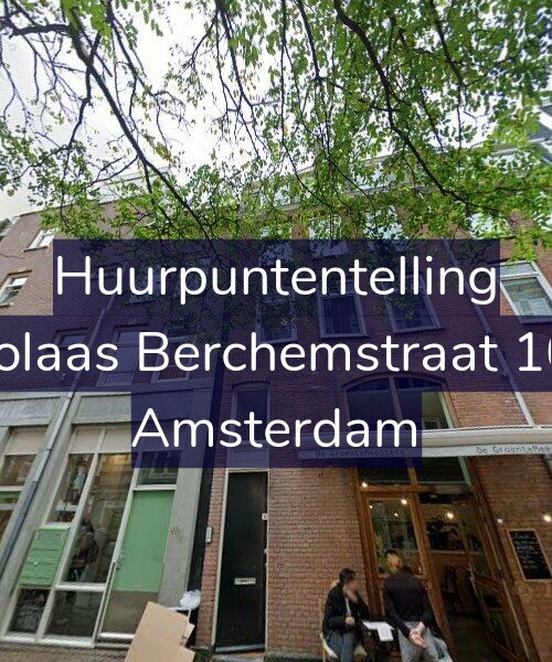 Foto gevel Huurpuntentelling voor Nicolaas Berchemstraat 10-A, Amsterdam