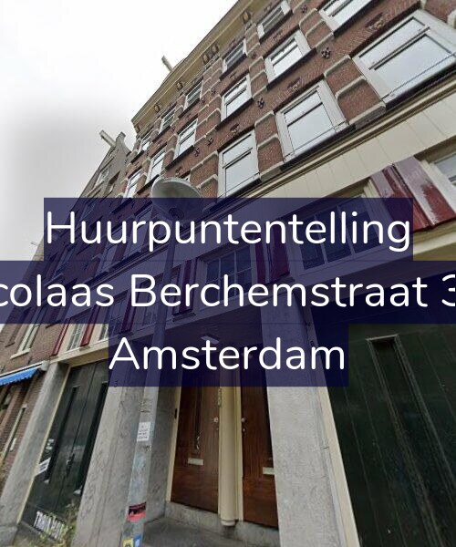 Foto gevel Huurpuntentelling voor Nicolaas Berchemstraat 3-3, Amsterdam