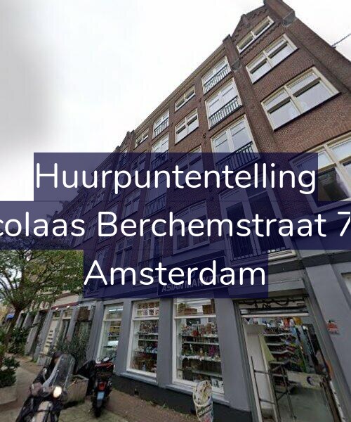 Foto gevel Huurpuntentelling voor Nicolaas Berchemstraat 7-H, Amsterdam