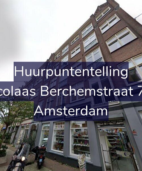 Foto gevel Huurpuntentelling voor Nicolaas Berchemstraat 7-K, Amsterdam